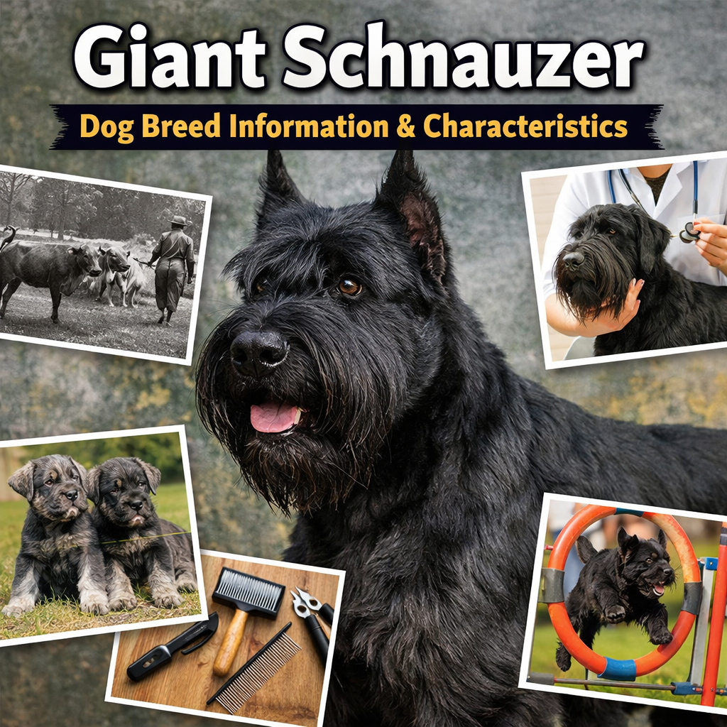 Giant Schnauzer Dog Breed Information and Characteristics
