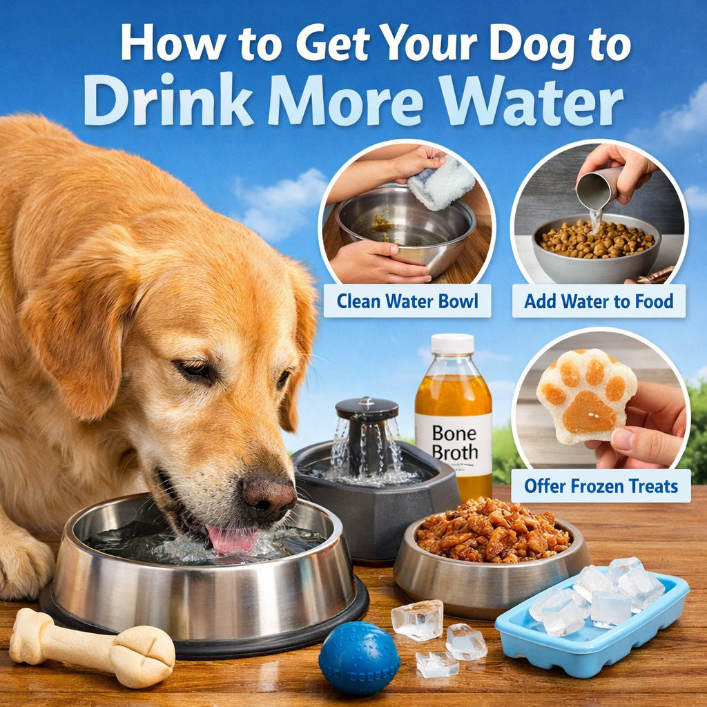 How to Get Dog to Drink More Water