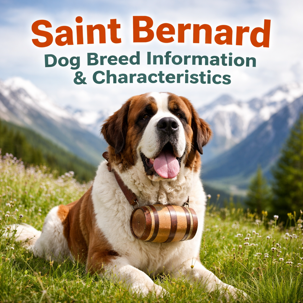 Saint Bernard Dog Breed Information and Characteristics