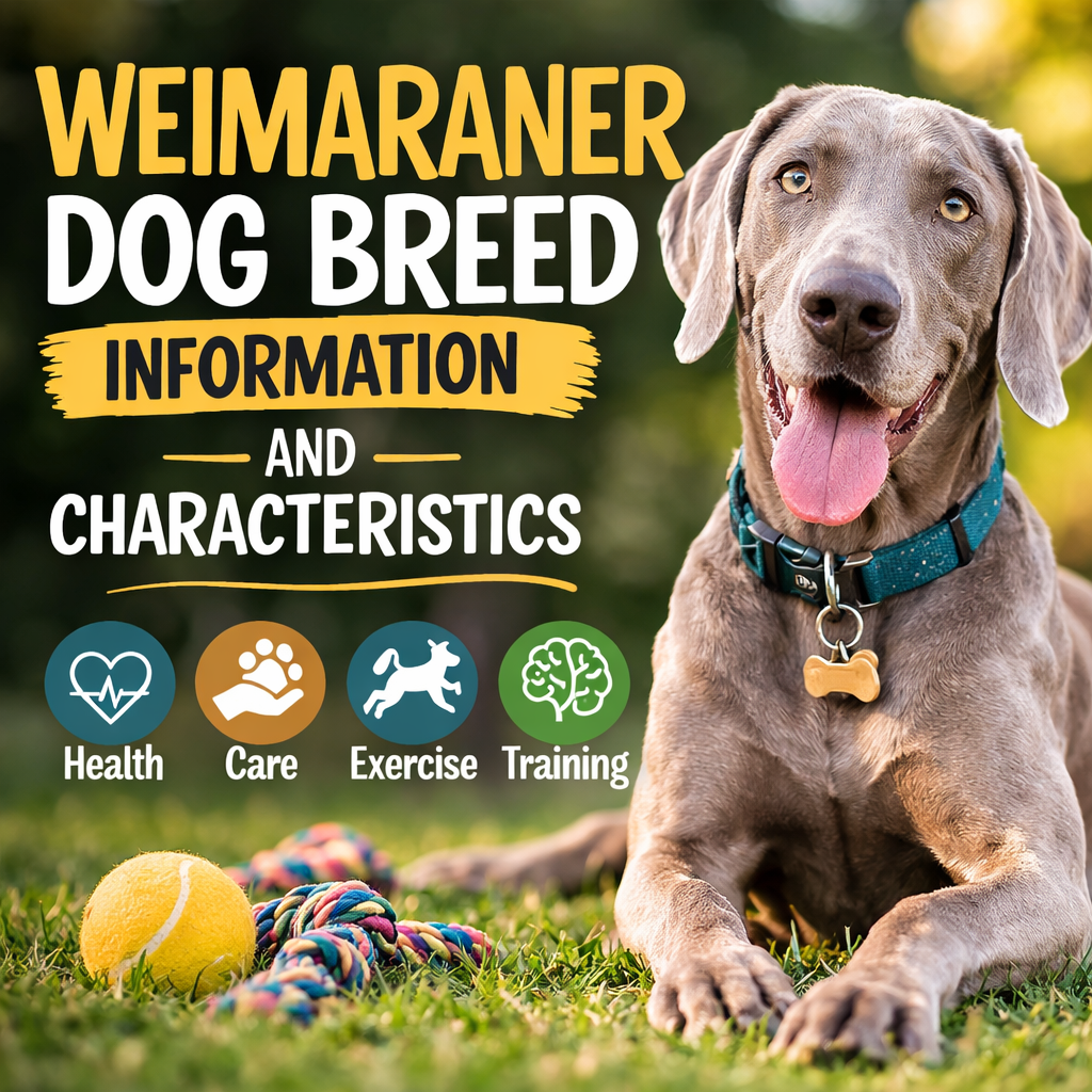 Weimaraner Dog Breed Information and Characteristics