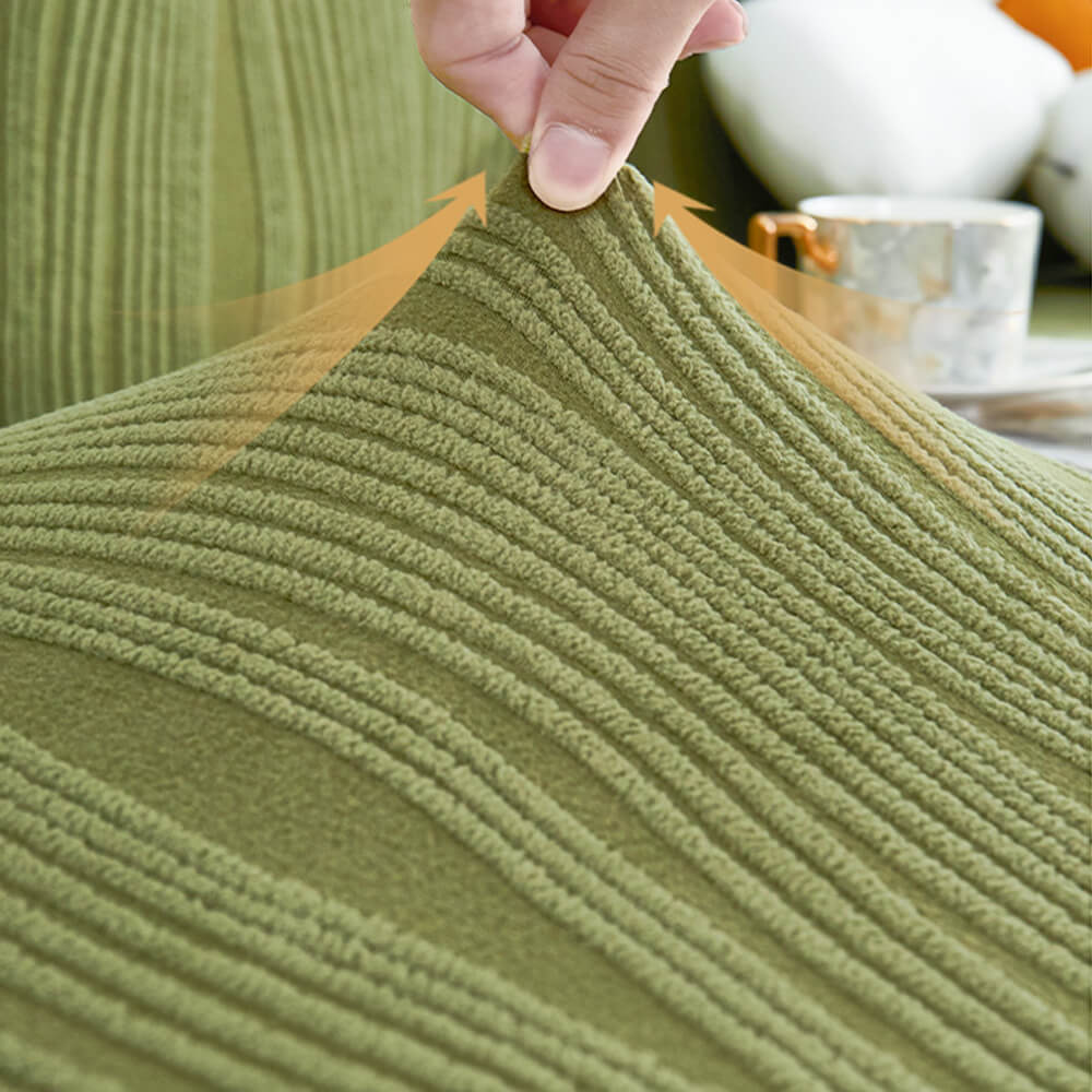 Jacquard STRING Cubierta de sofá de cobertura completa