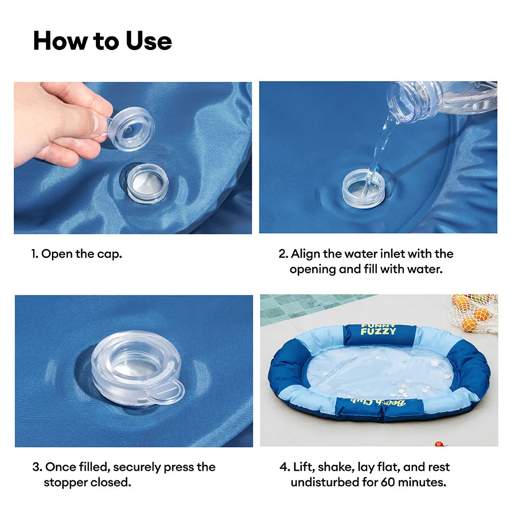 Water-Filled Cooling Mat for Dogs - Chill Nest