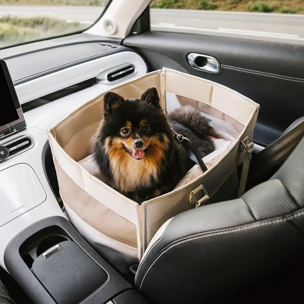 Dog Car Seat With Safety Belt -Urban Roaming