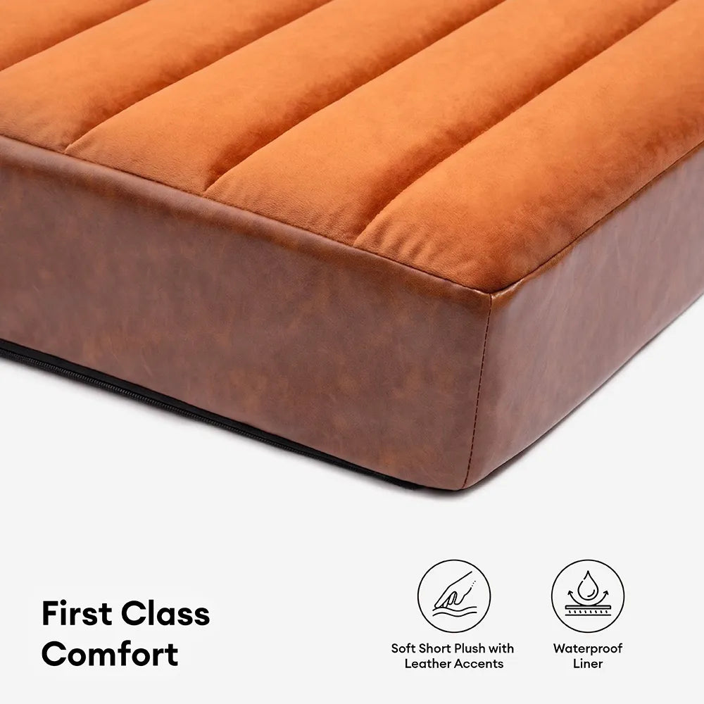 Large Waterproof Orthopedic Bolster Dog Sofa Bed - LuxeNest