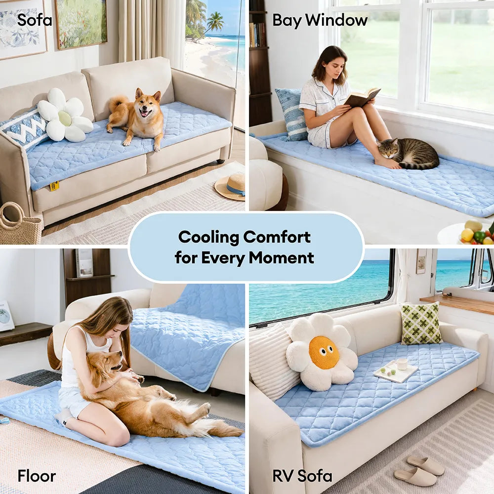 Cooling Non-Slip Couch Cover - Chill Nest