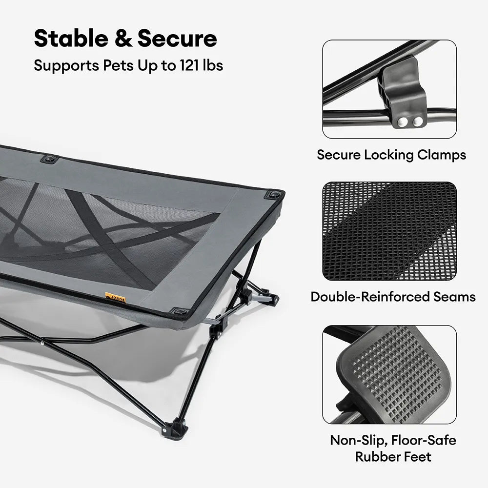 Foldable Elevated Dog Bed-Urban Roaming