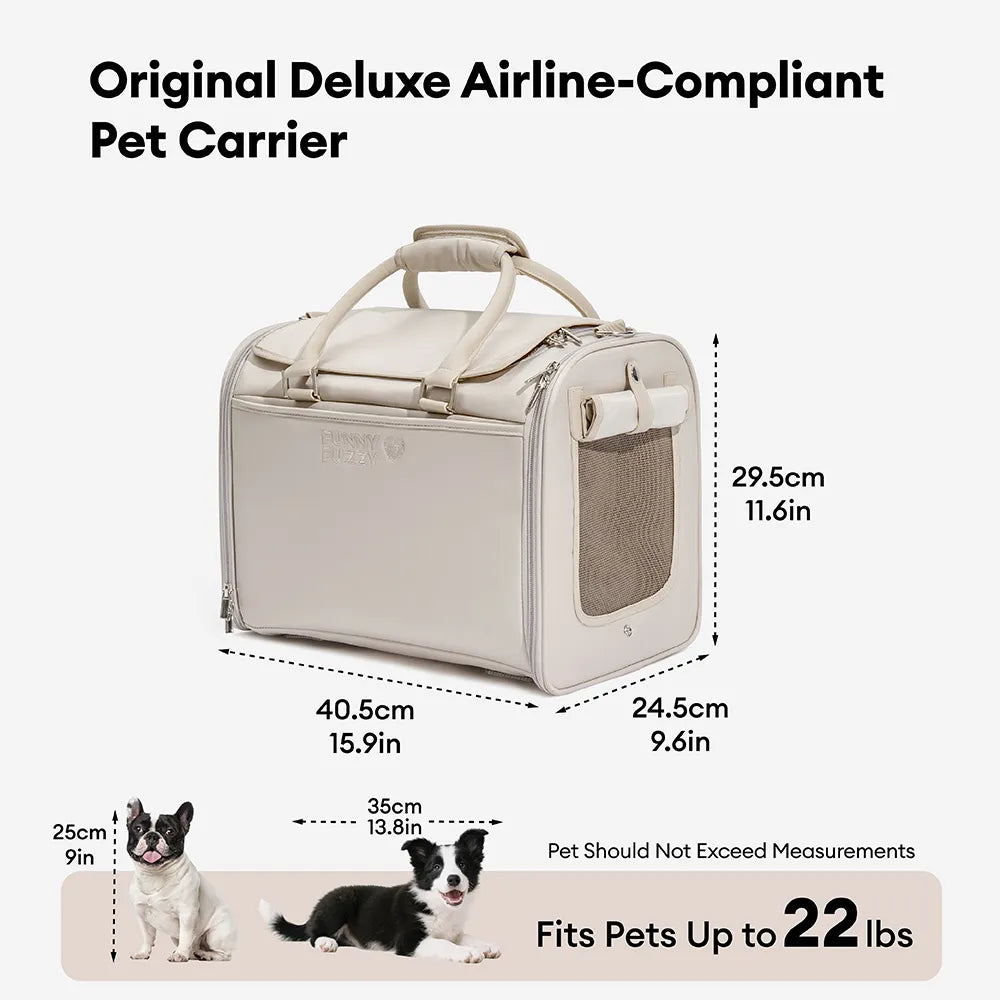 Dog Airline-Compliant Soft-Sided Carriers-Urban Roaming