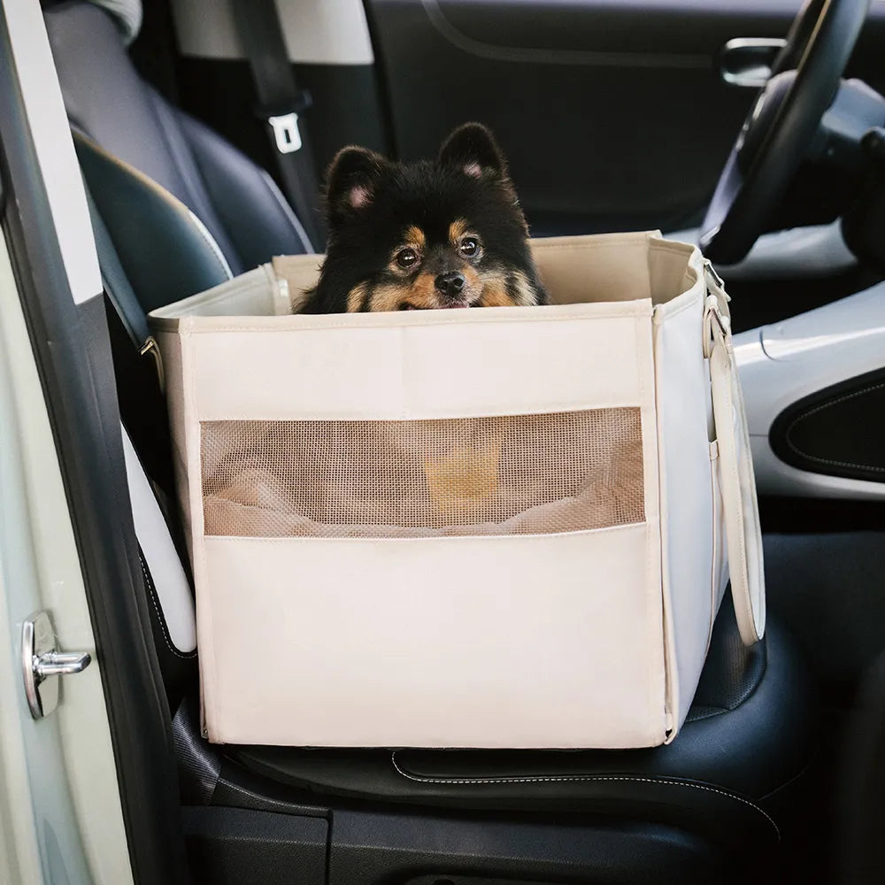 Dog Car Seat With Safety Belt -Urban Roaming