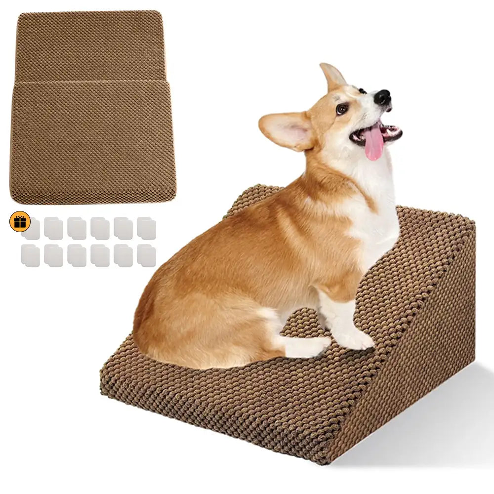 Escaleras de rampa para perros de espuma modular para escaleras de escalera con velcro