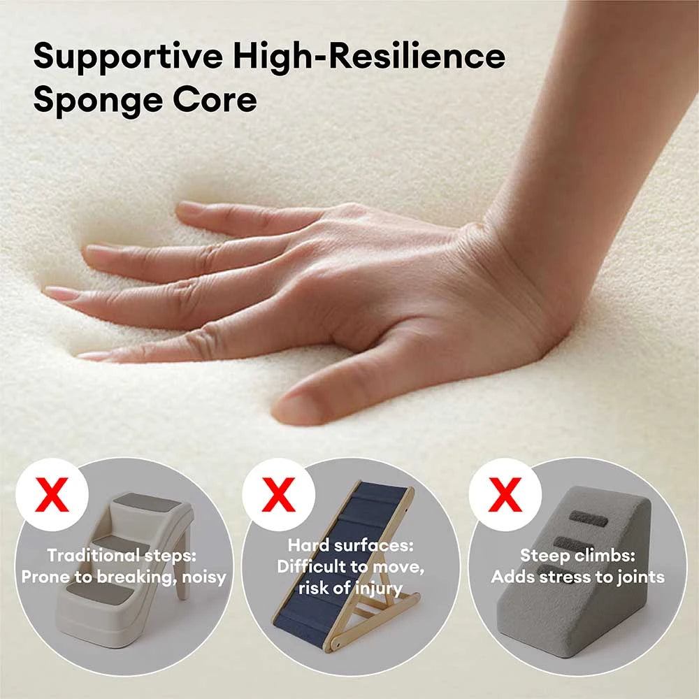 Climbing Aid for Bed and Couch Access Joint Protection Soft Dog Ramp Stairs