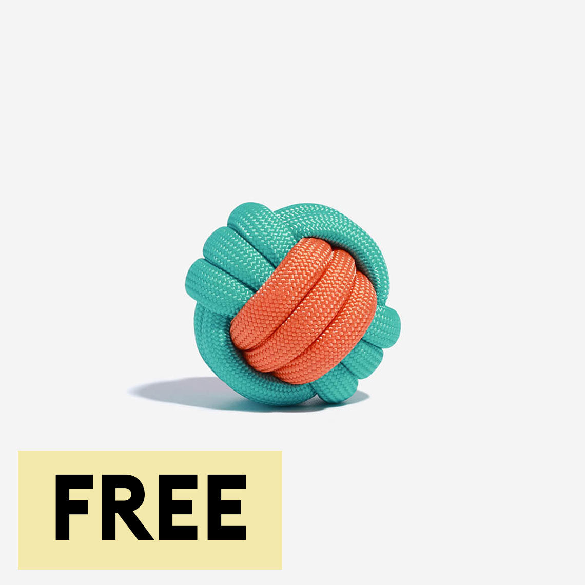 Knots Ball Throwing Dog Toys - Color Clash