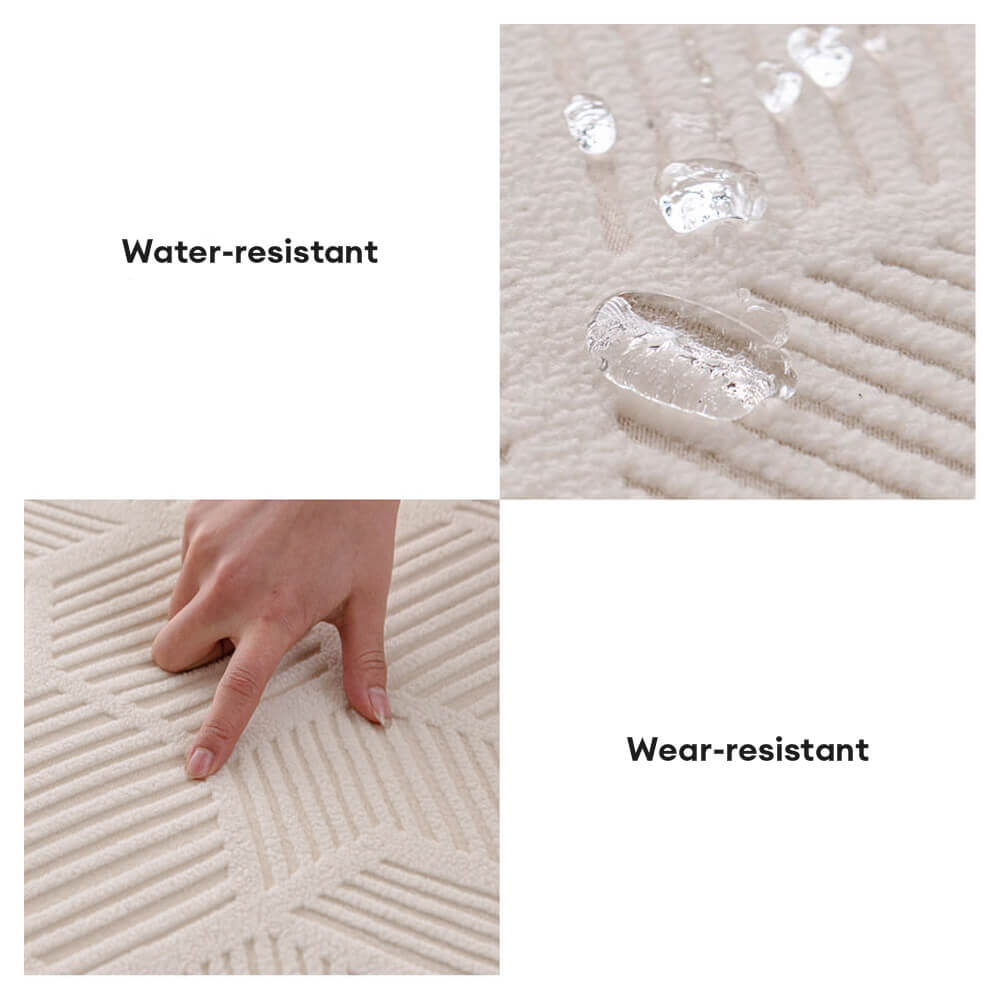 Honeycomb Pattern Water-resistant Stretch Full-Cover Magic Outdoor Couch Cover