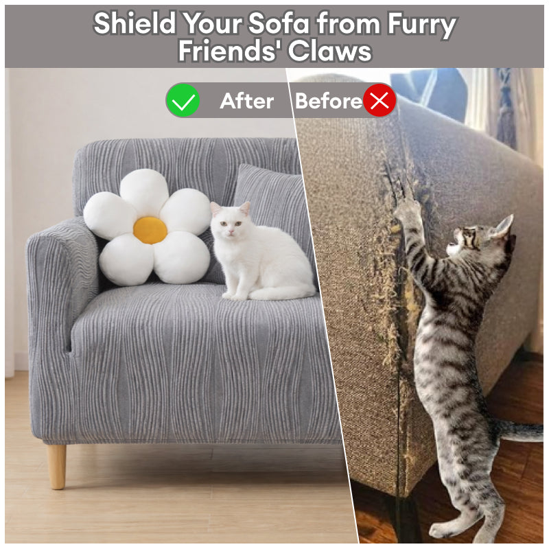 Jacquard STRING Cubierta de sofá de cobertura completa