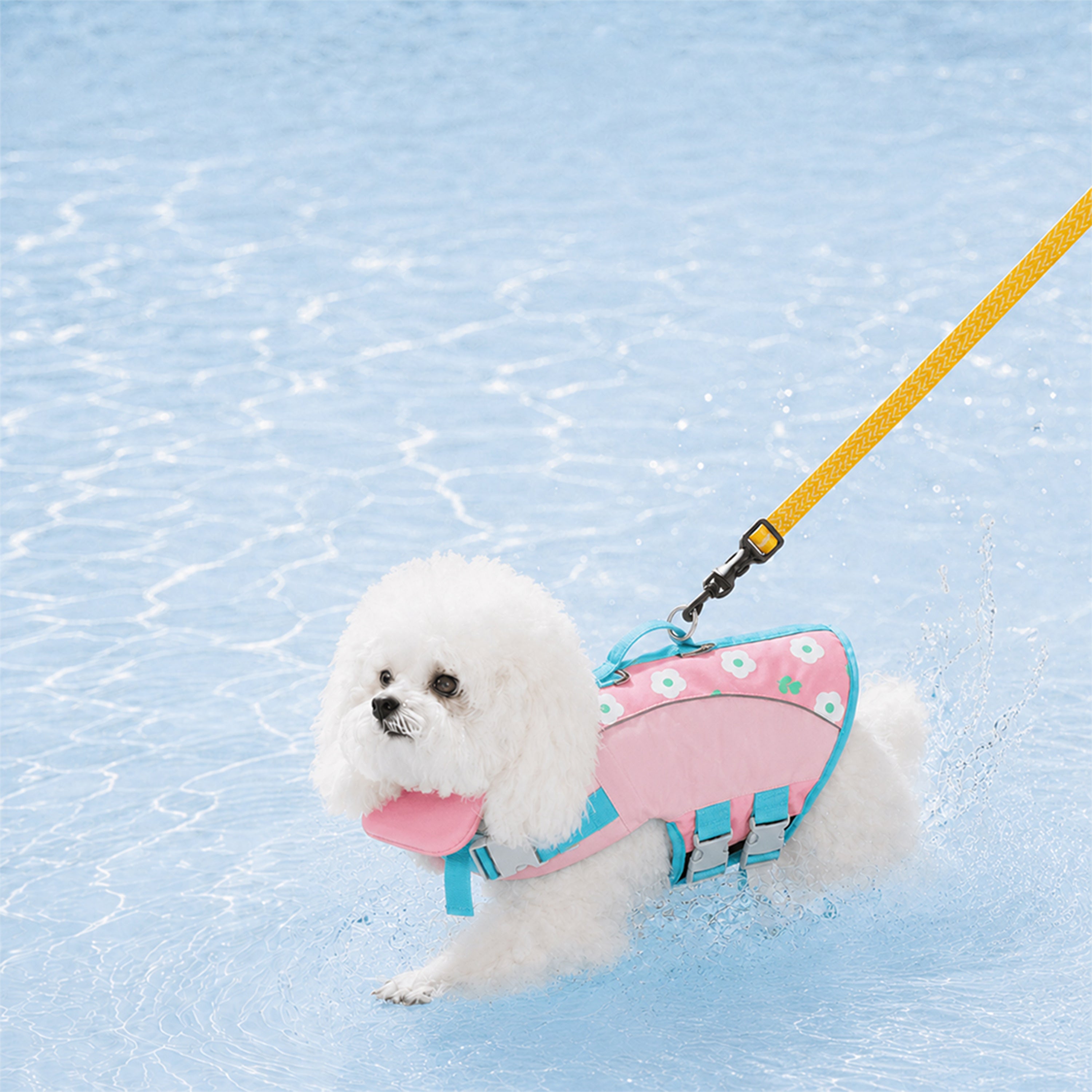 Stylish Color-Blocked Dog Life Jacket