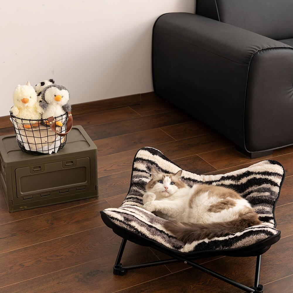 Cama de campamento al aire libre elevado plegable para acampar y gato para acampar y gato