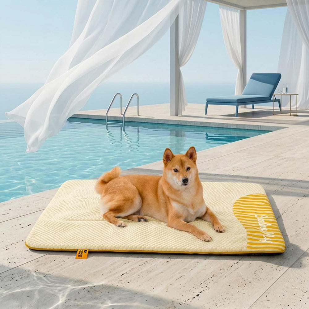 Estera para perros sin deslizamiento de enfriamiento grande - siesta de enfriamiento
