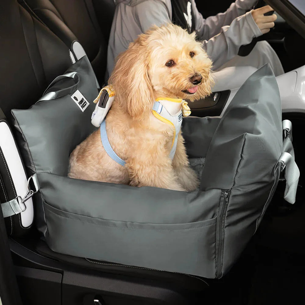 Waterproof Dog Car Seat Bed - First Class