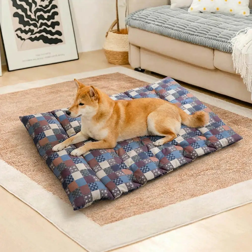 All-Season Breathable Double-Sided Neck Support Pillow Dog Bed