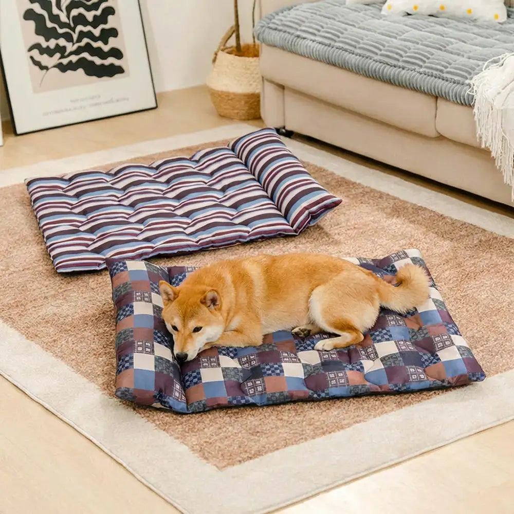 All-Season Breathable Double-Sided Neck Support Pillow Dog Bed