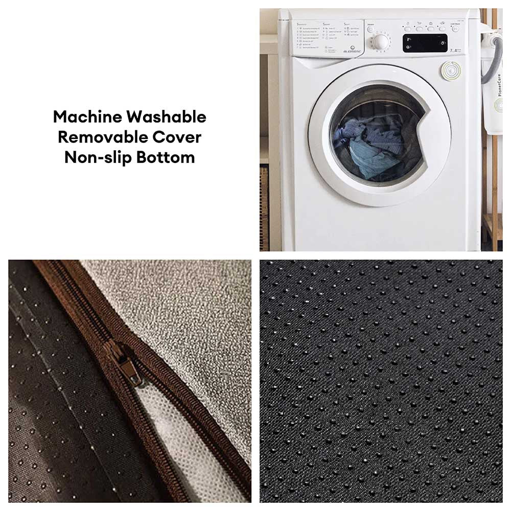 Verdicktes, großes, waschbares Katzen- und Hundekissenbett für alle Jahreszeiten