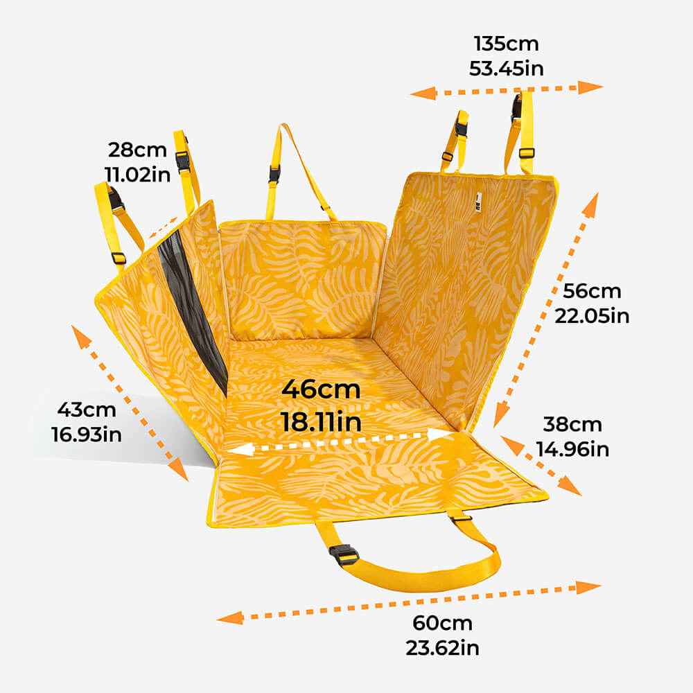 ARECA Palm estampado para perros impermeable