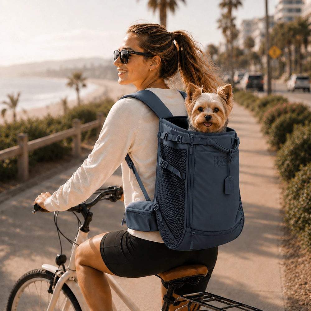 Dog Carrier Backpacks Dog Rucksack Dog Bike Carrier - Urban Roaming