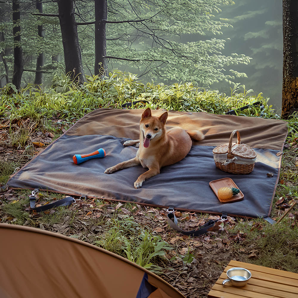 Classic Retro - Waterproof Camping & Car Dual-Use Back Seat Cover