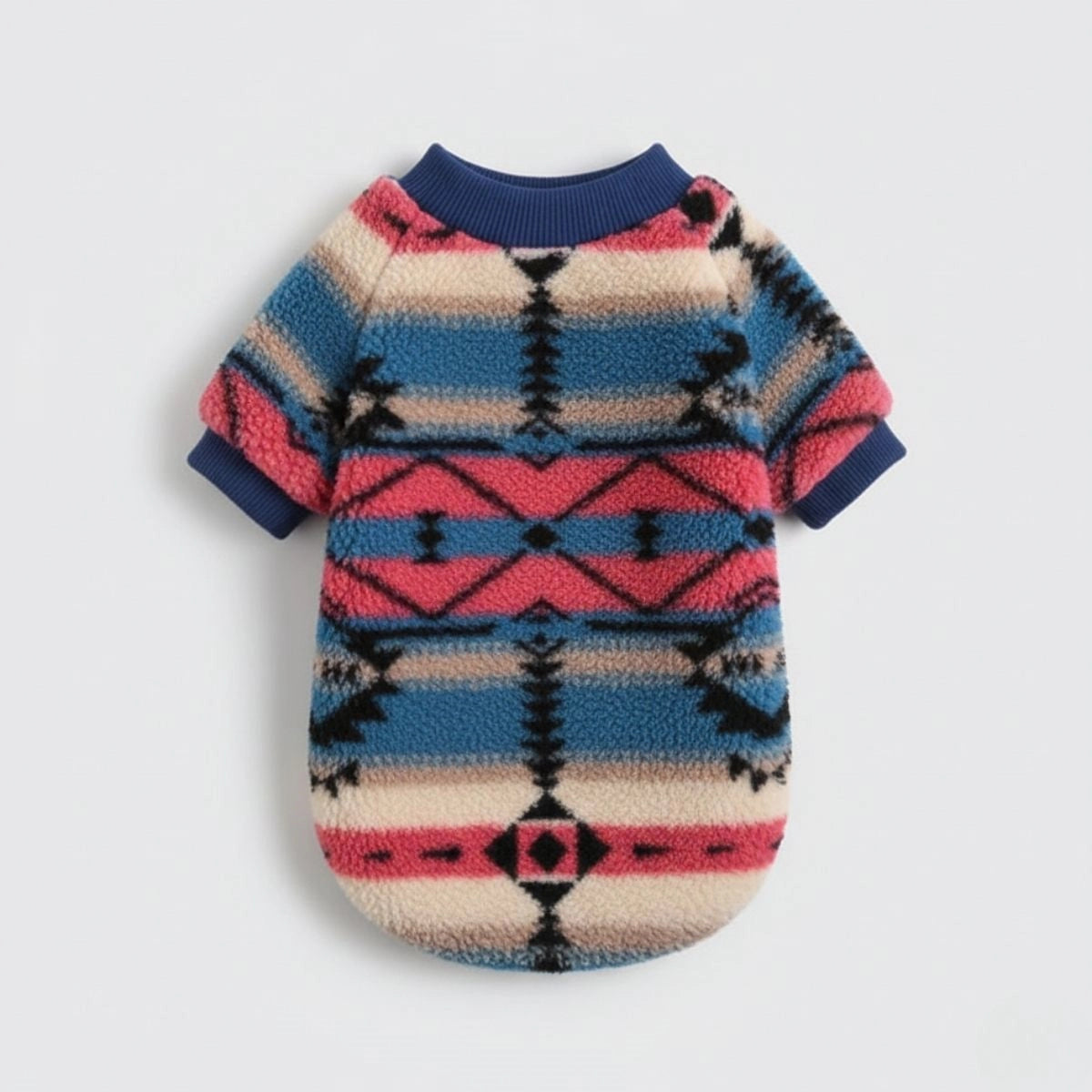 Colorful Striped Dog Sweater - Cozy & Fashionable Winter Wear