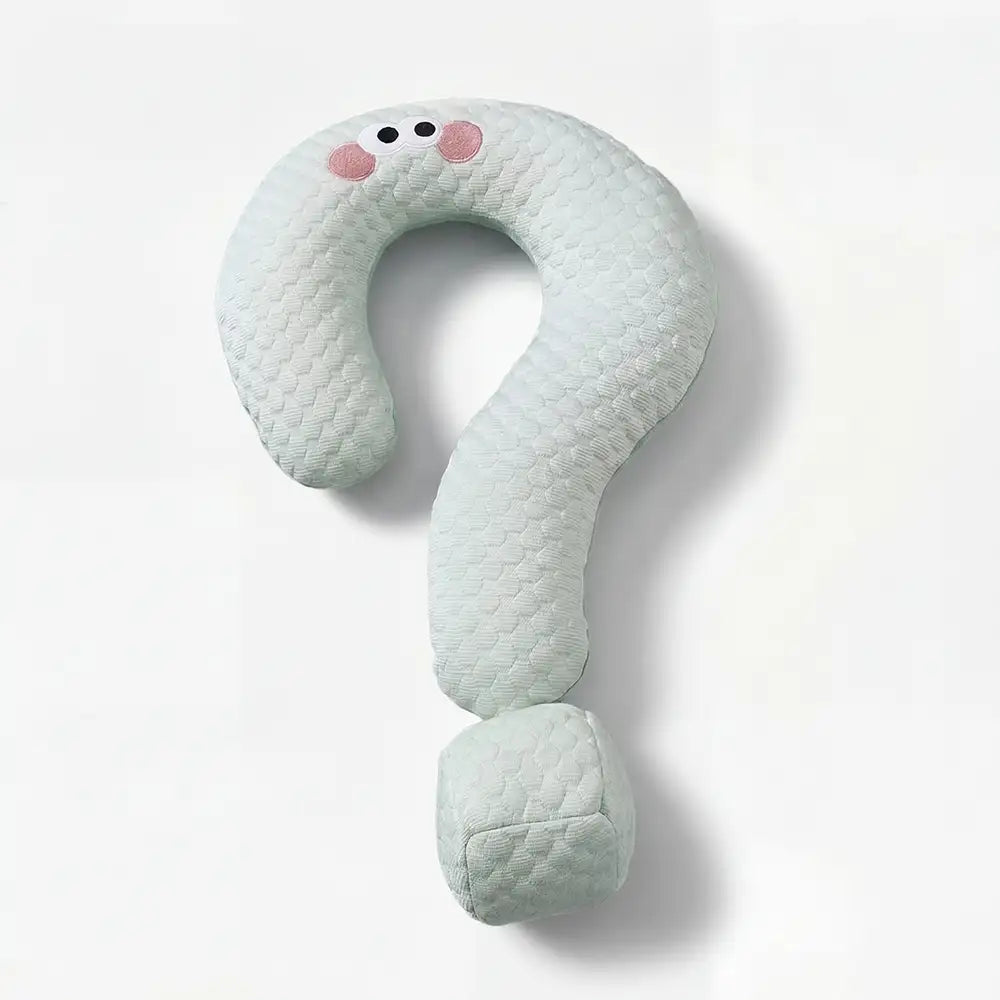 Cooling Ice Silk Question Mark Pillow