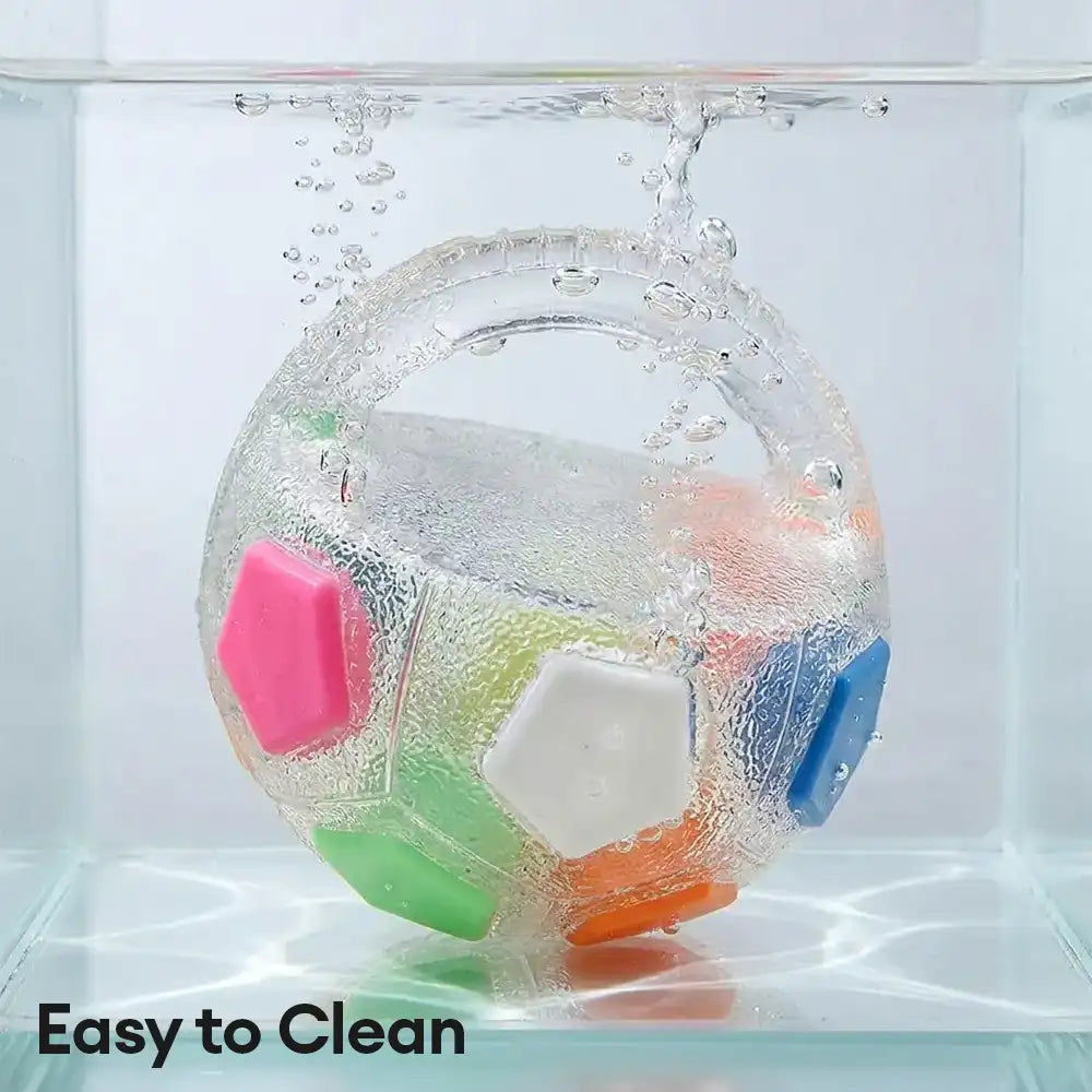 Dog Soccer Ball with Handle Floating Chew Toy