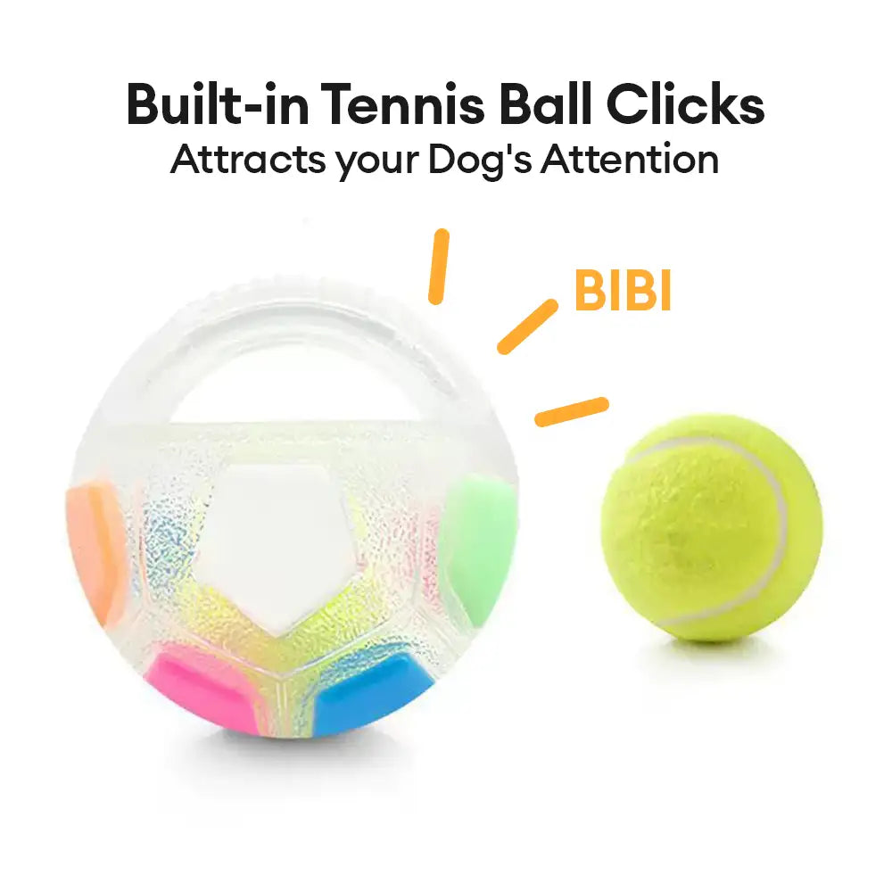 Dog Soccer Ball with Handle Floating Chew Toy