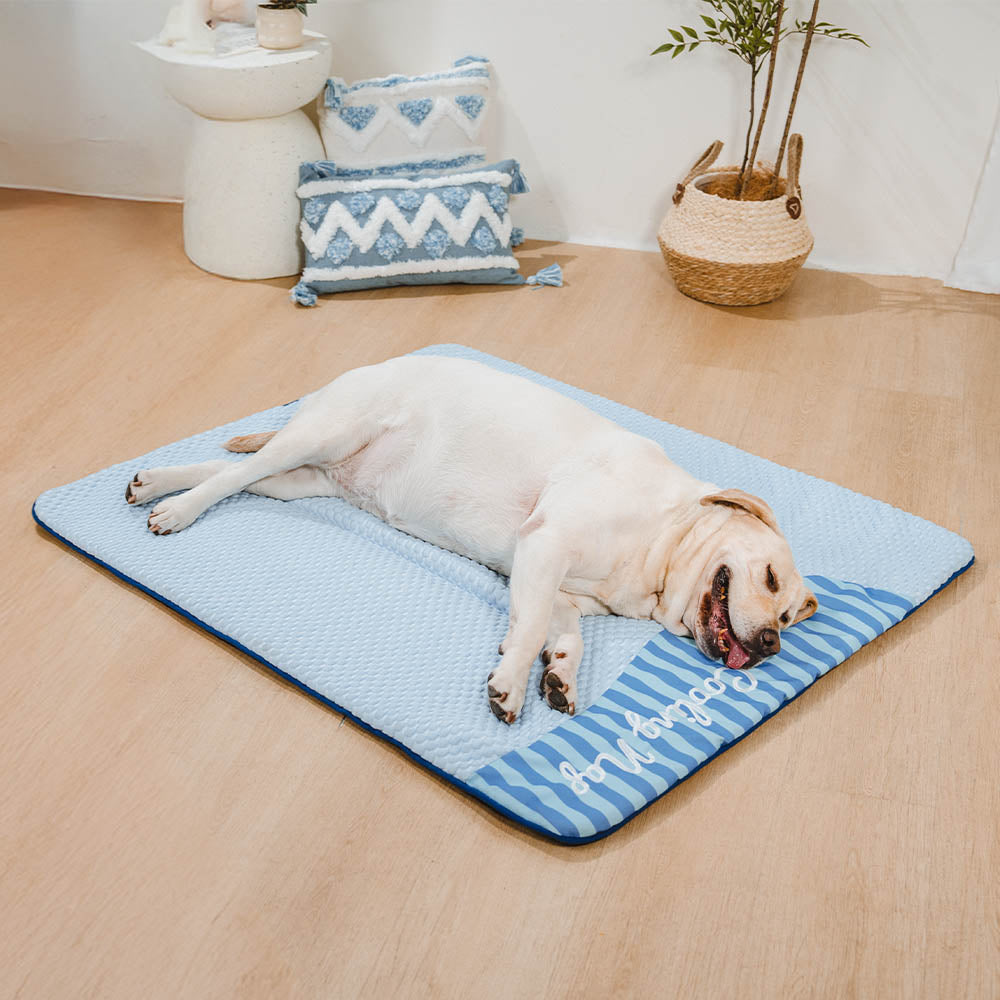 Breathable Cooling Elevated Dog Bed With Cooling Mat