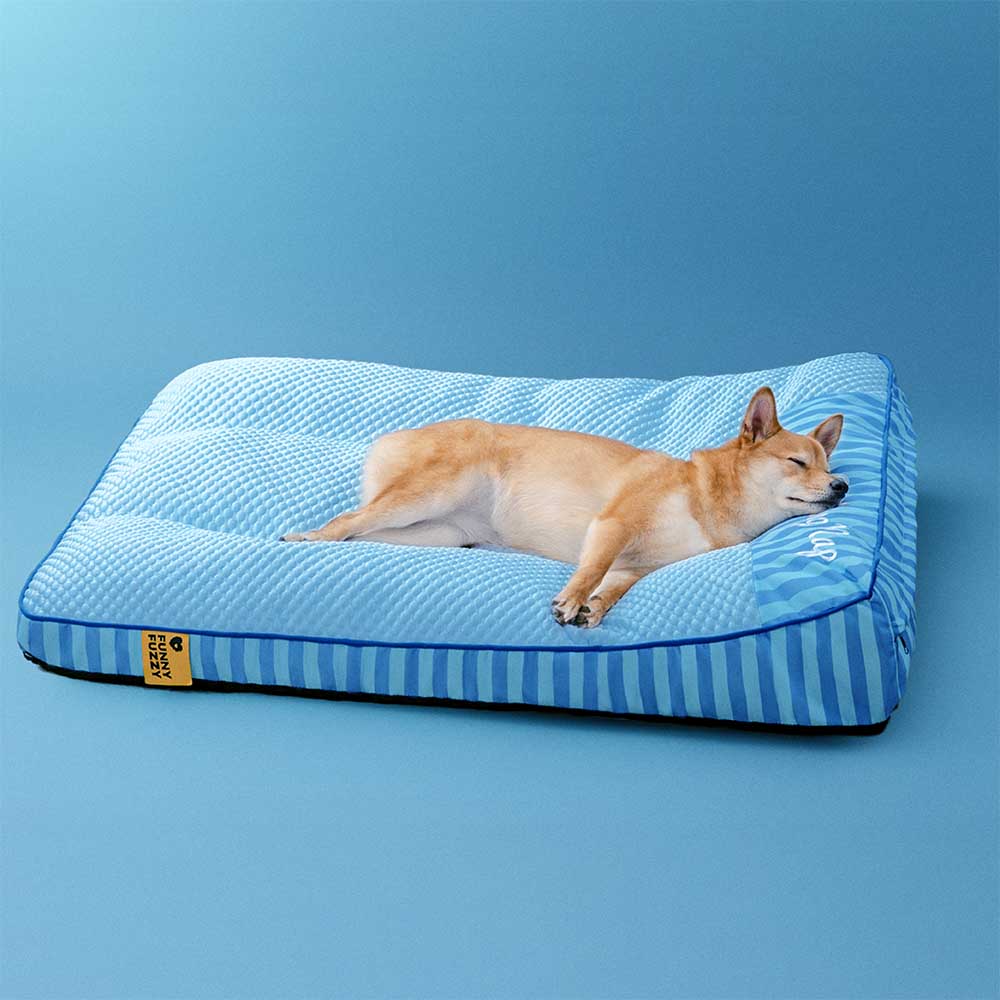 Extra Large Cooling Washable Rectangle Orthopedic Dog Bed - Cooling Nap