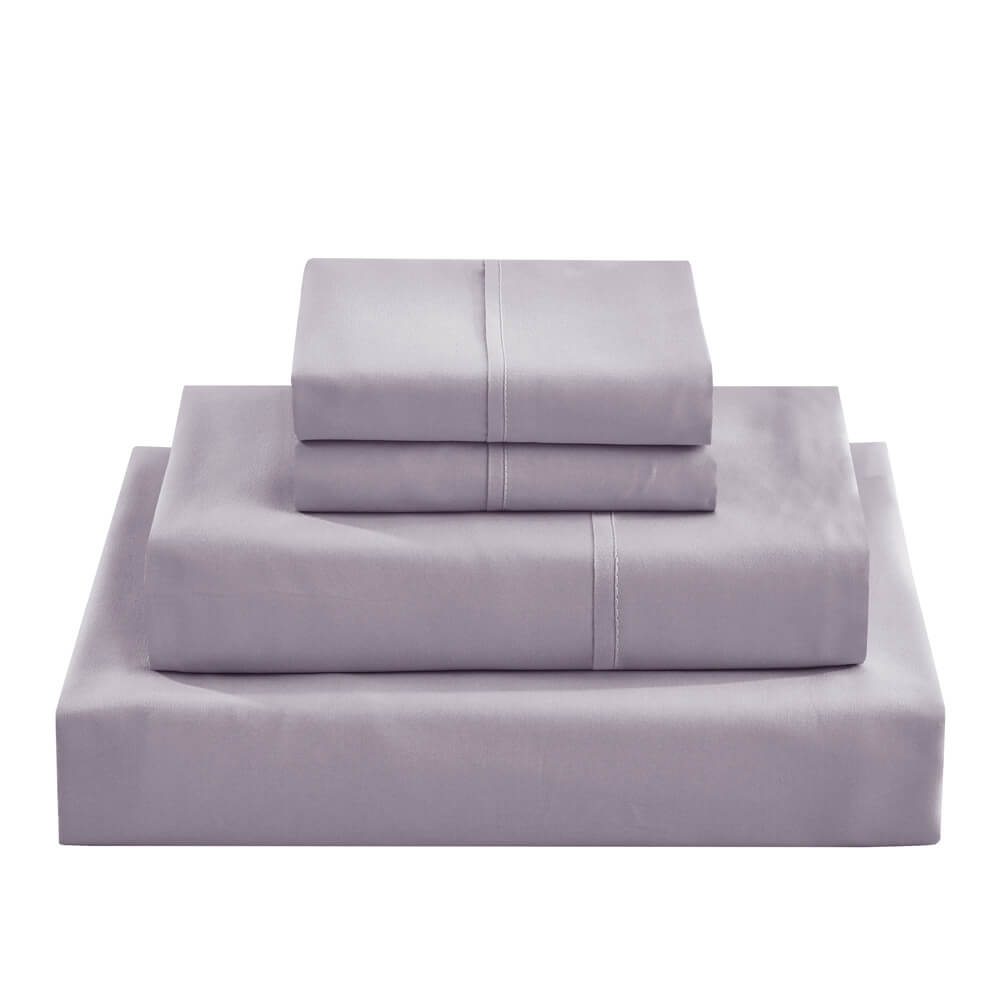 Drap plat Extra doux et solide, drap-housse résistant au rétrécissement et à la décoloration, housse de matelas