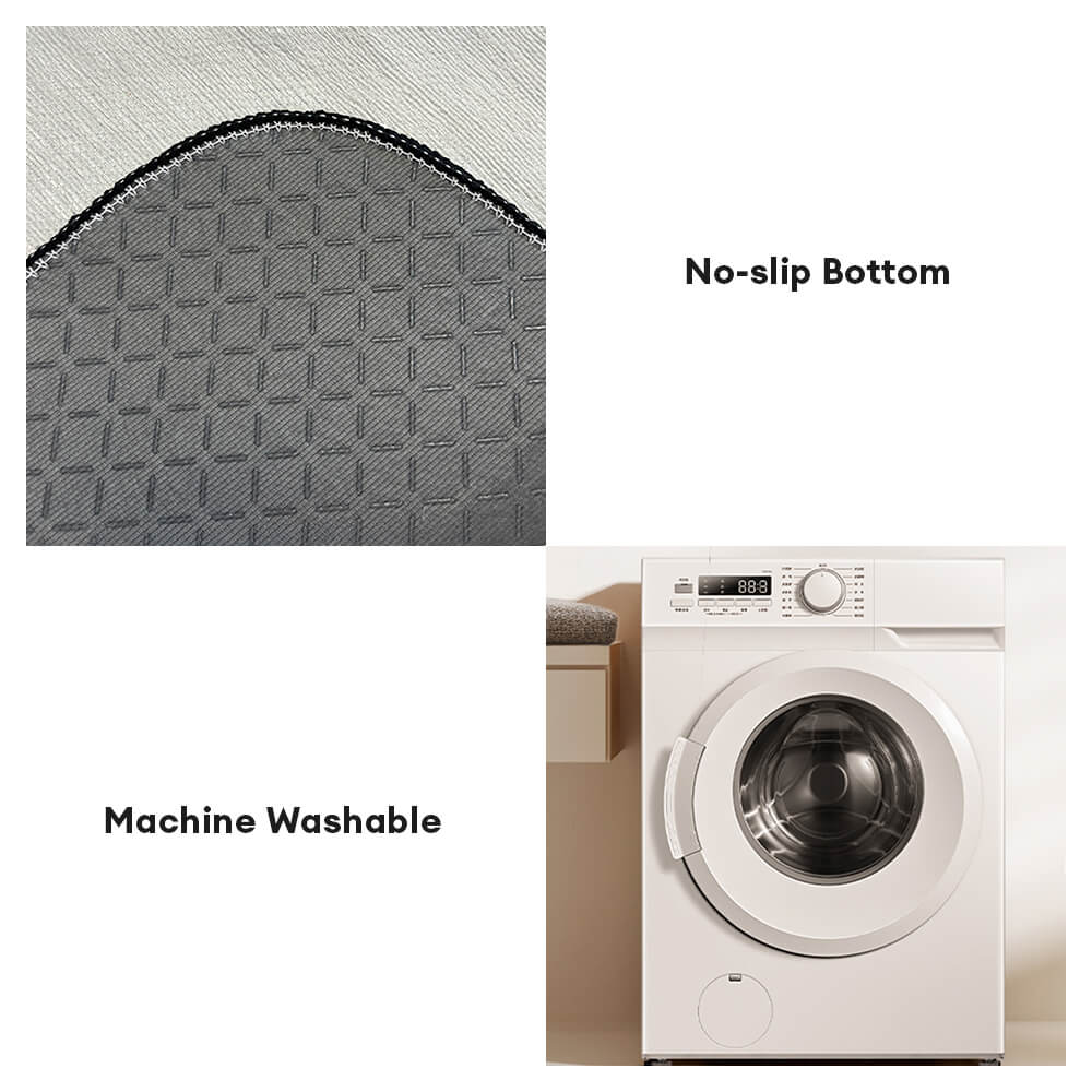 Durable Herringbone Pattern Anti-Slip Couch Cover with Wavy Trim – Pet Scratch Resistant