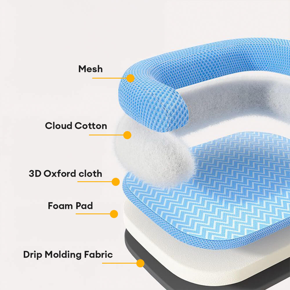 Scratch-Resistant Waterproof Breathable Neck-Support Dog Bed