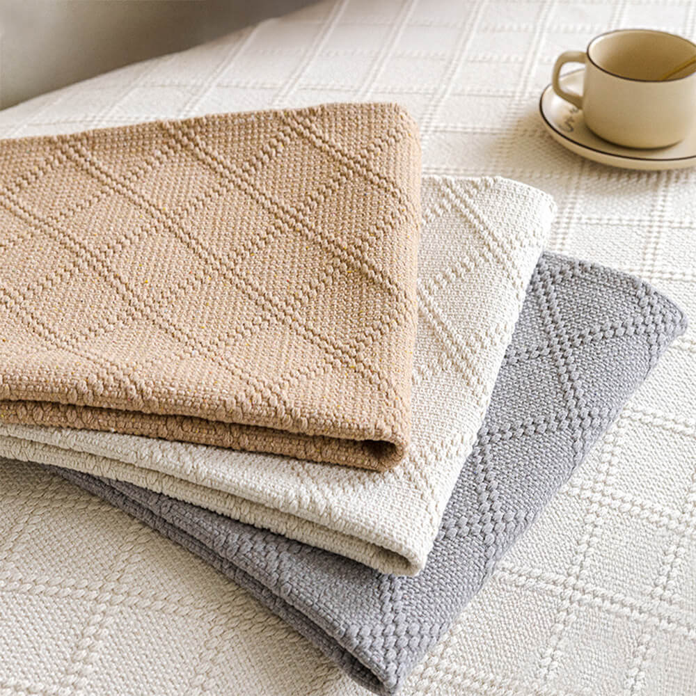 Cubierta moderna de lino de algodón de algodón de algodón de algodón de algodón de doble cara de alta densidad