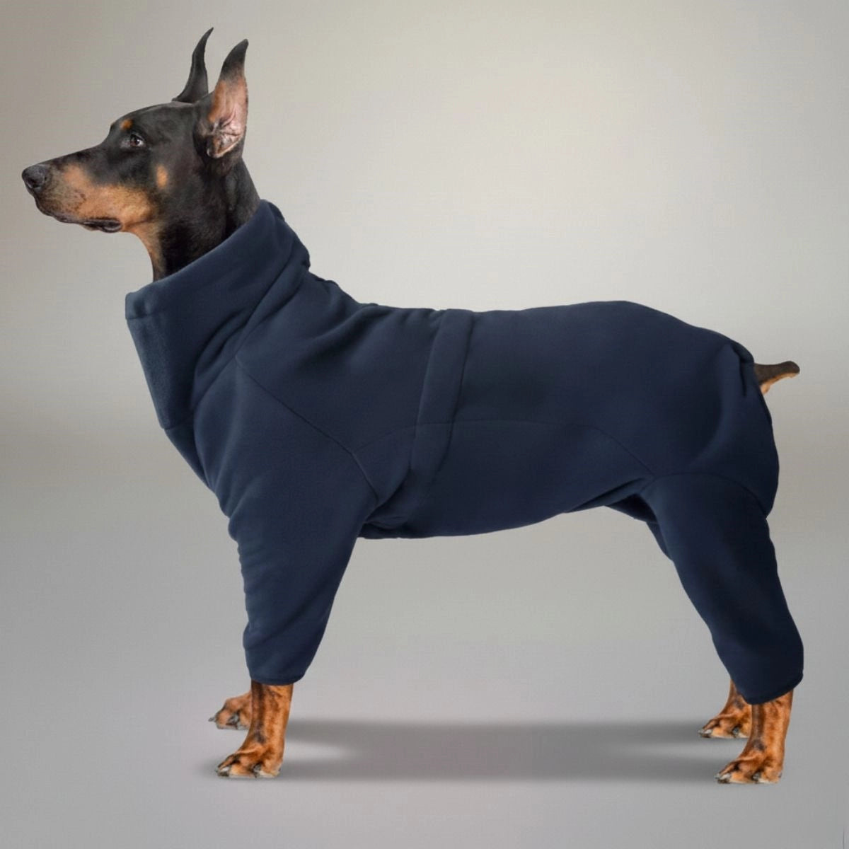 Fleece Dog Suit – Cozy and Full-Body Warmth for Cold Weather
