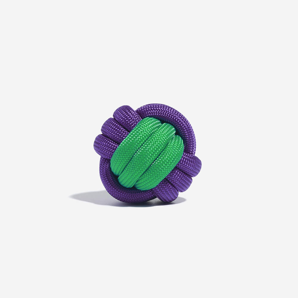 Knots Ball Throwing Dog Toys - Color Clash