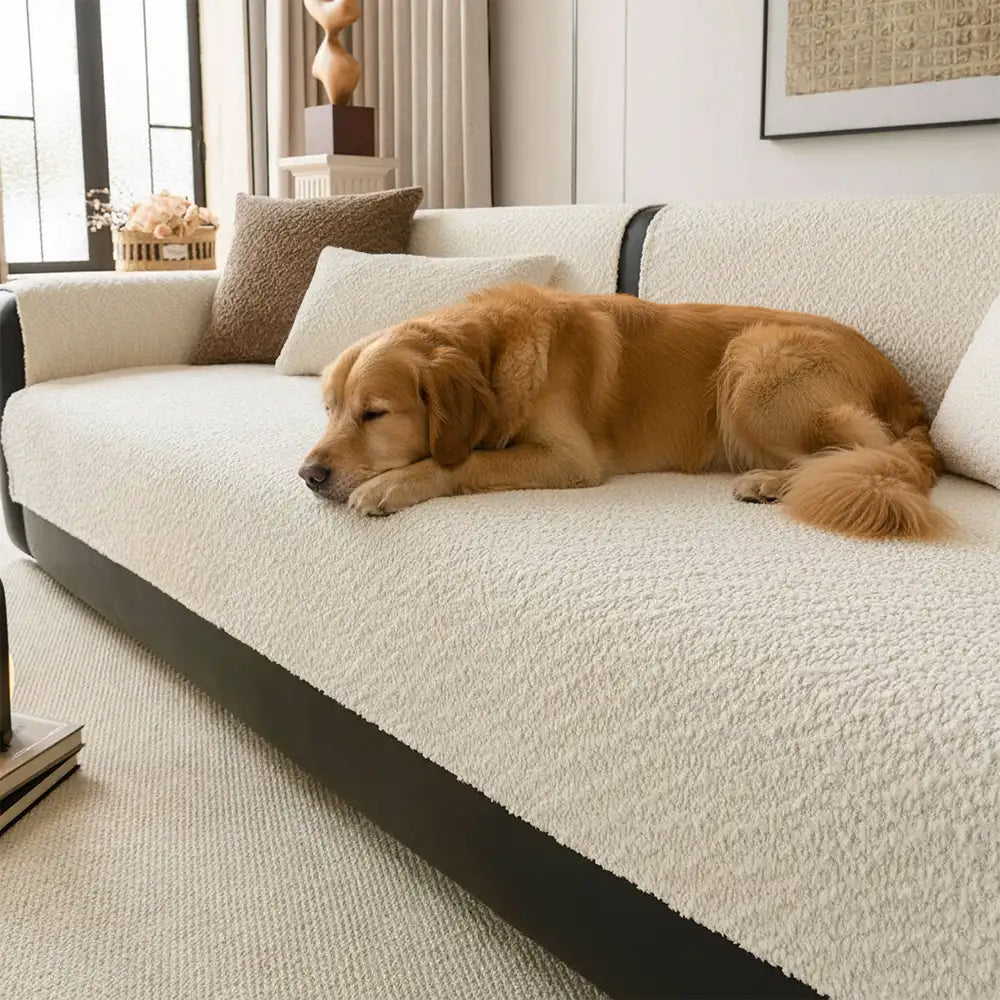All-Season Breathable Chenille Scratch-Resistant Sofa Protection Outdoor Couch Cover