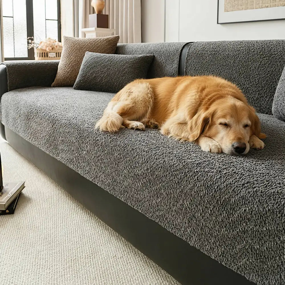 All-Season Breathable Chenille Scratch-Resistant Sofa Protection Outdoor Couch Cover