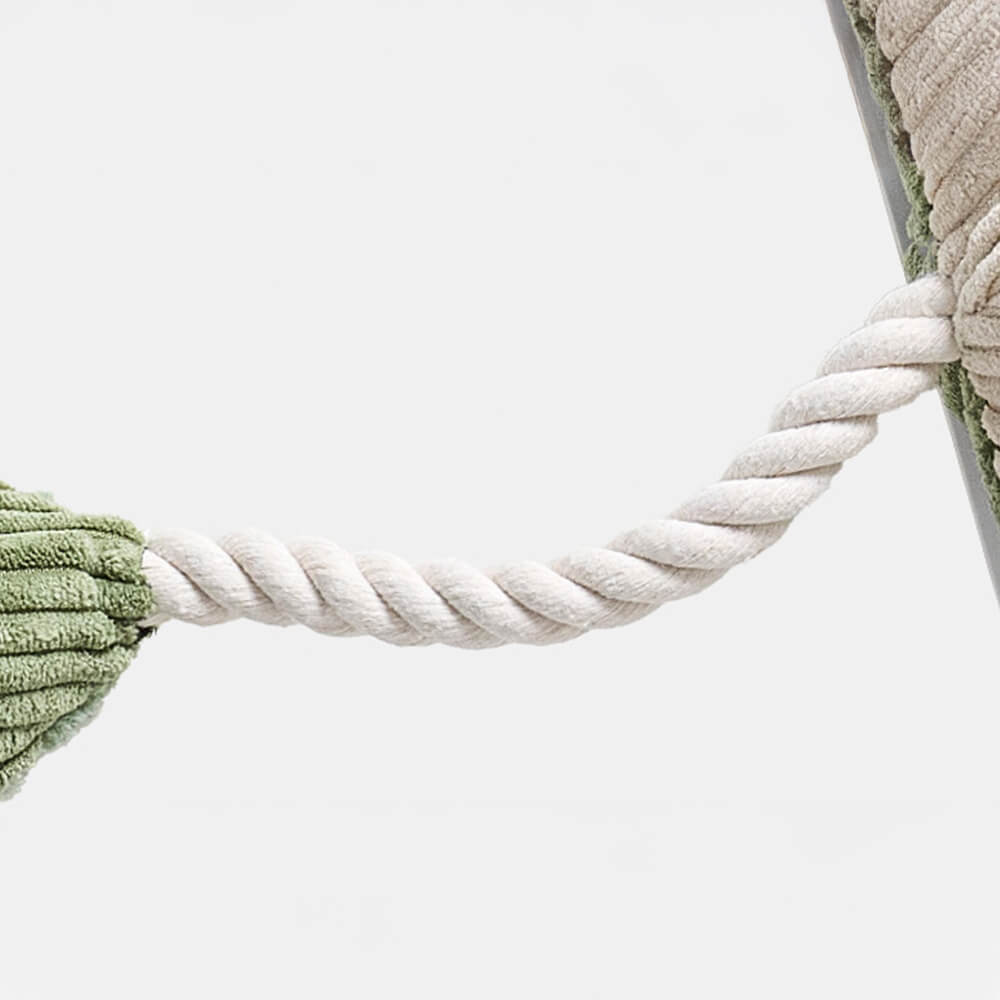 Jouet interactif pour chien en peluche, assemblage d'animaux, nettoyage des dents, couinement