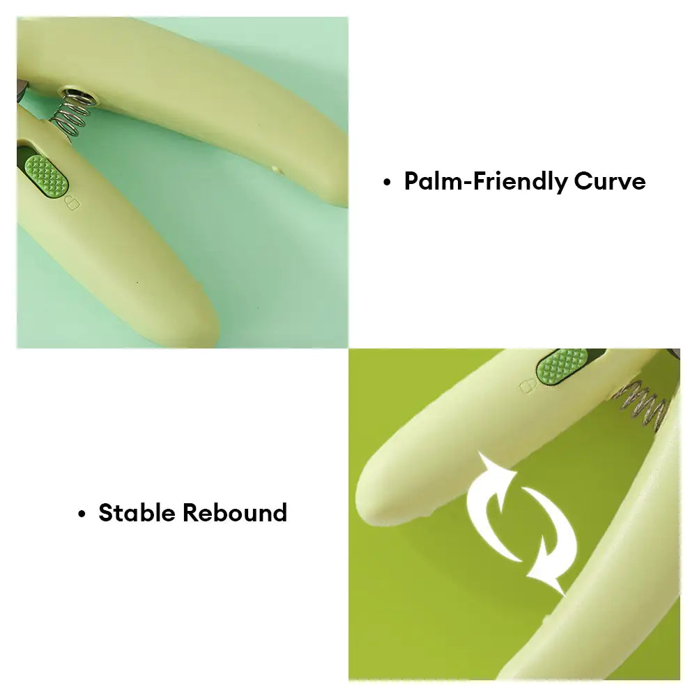 Banana-Shaped Dog Nail Clippers