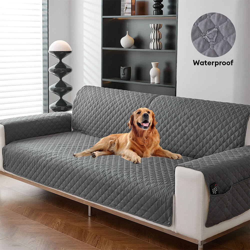 Classic Durable Pet Waterproof and Non-Slip Couch Cover FUNNYFUZZY