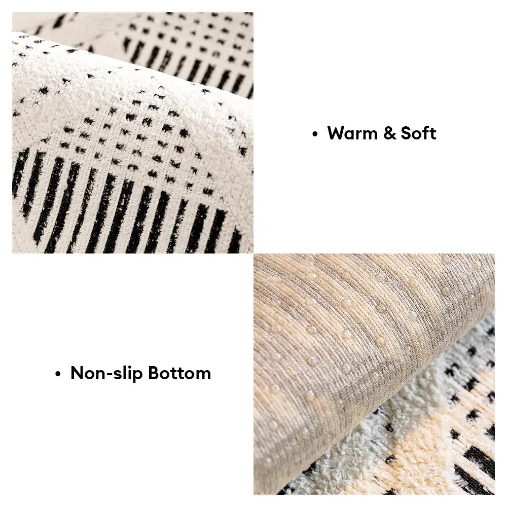 Creative Plaid Pattern Anti-Cat Scratch And Non-Slip Couch Cover - Suitable For All Seasons