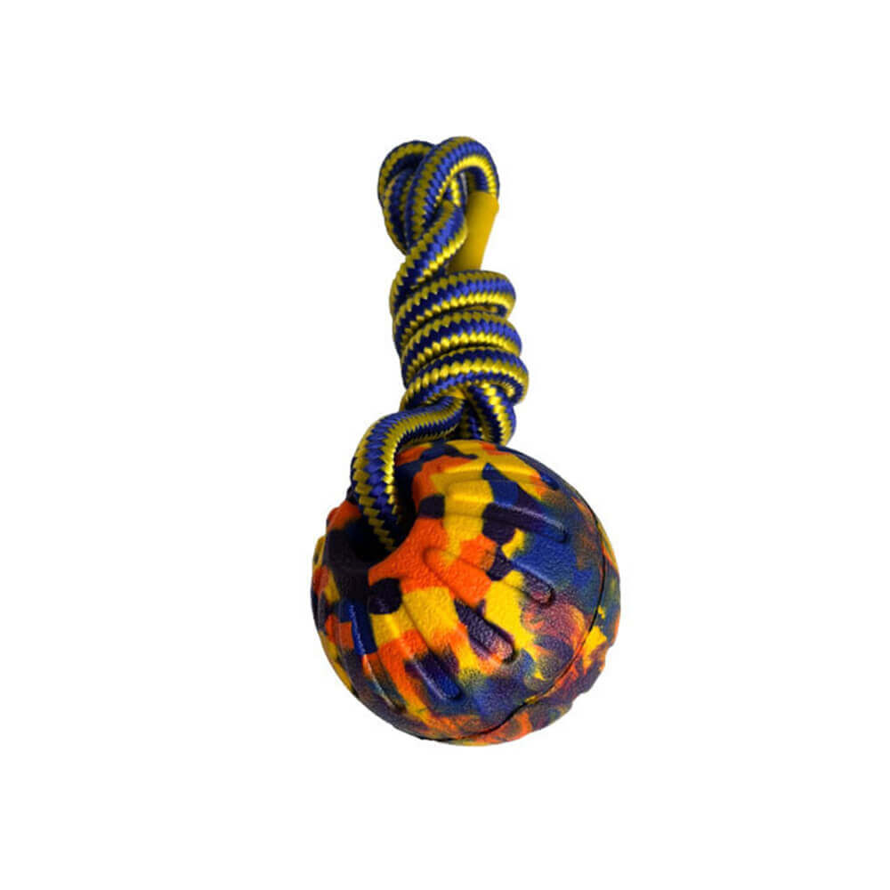 Serie de juguete de agua flotante para perros de camuflaje duradero