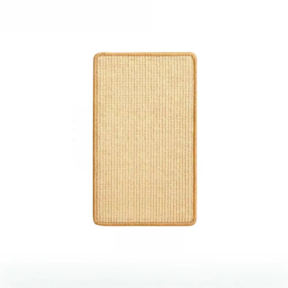 Faux Sisal Cat Scratcher Mat Sofa Protector with Velcro Tape
