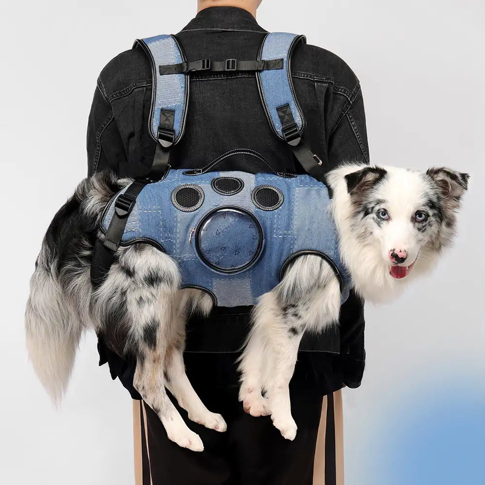 backpack for dogs hiking Hands-Free Dog Backpack Carrier for Travel & Hiking – Multifunctional Pack for Medium Dogs