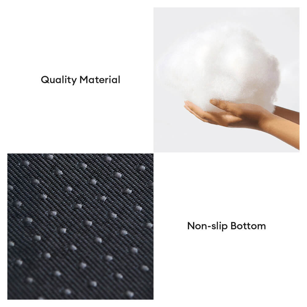 Cama moderna de sofá con soporte ortopédico con soporte ortopédico de mármol.