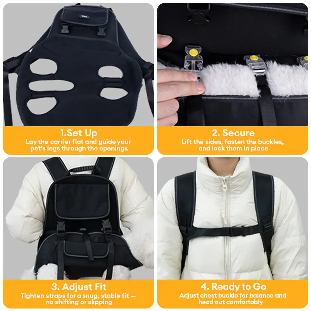 Outdoor Sports Portable Ergonomic Comfortable Lift Harness Dog Sling Carrier
